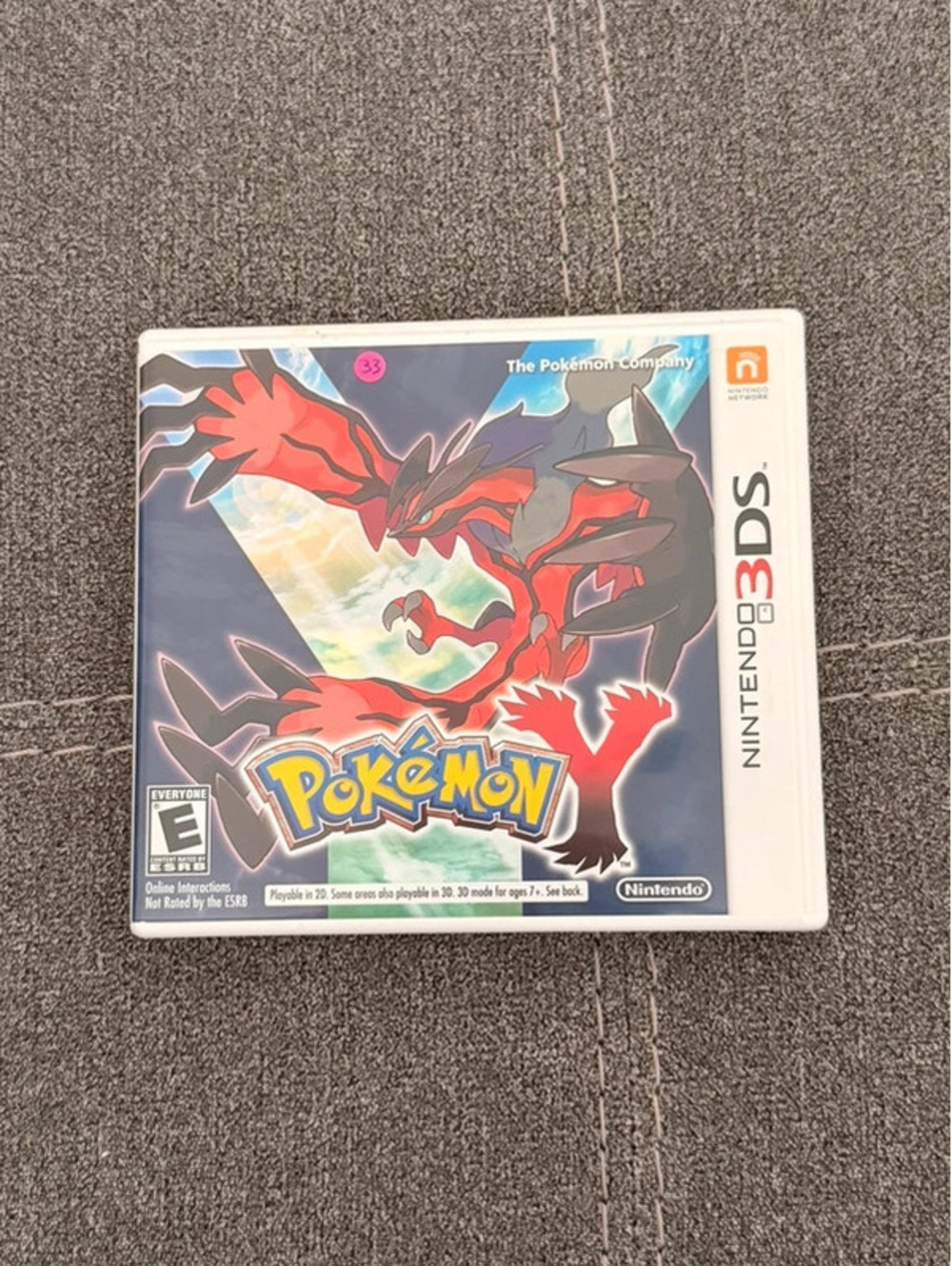 Pokémon Y for Nintendo 3DS
